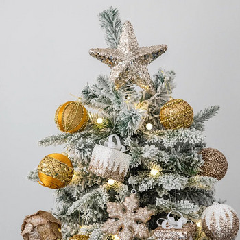 Χριστουγεννιάτικες μπάλες 8 εκ. Χριστουγεννιάτικα στολίδια Χριστουγεννιάτικου δέντρου Μπάλα Χριστουγεννιάτικα κρεμαστά μενταγιόν για πάρτι σπιτιού 2024 Δώρο Πρωτοχρονιάς Noel Navidad