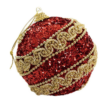 8 см коледни топки Орнаменти за коледно дърво Топка Коледно висящо дърво Висулки Декор за партита в дома 2024 г. Подарък за Нова година Noel Navidad