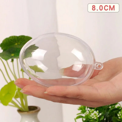 1 kom prozirnih kuglica, plastičnih božićnih ukrasa, prozirna kuglica, ukrasni poklon