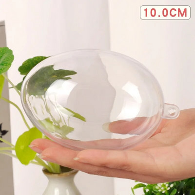 1 kom prozirnih kuglica, plastičnih božićnih ukrasa, prozirna kuglica, ukrasni poklon