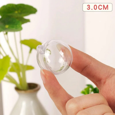 1 kom prozirnih kuglica, plastičnih božićnih ukrasa, prozirna kuglica, ukrasni poklon