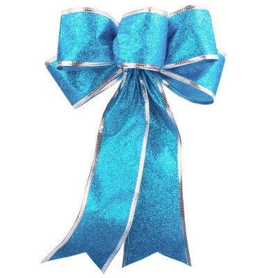 5ausis 7ausis Ziemassvētku bantīte Ziemassvētku rotājums Liels Ziemassvētku bantītis Ziemassvētku eglītes rotājumi bērniem dāvanu kastītes iepakojums Bowknot