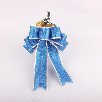 5ausis 7ausis Ziemassvētku bantīte Ziemassvētku rotājums Liels Ziemassvētku bantītis Ziemassvētku eglītes rotājumi bērniem dāvanu kastītes iepakojums Bowknot
