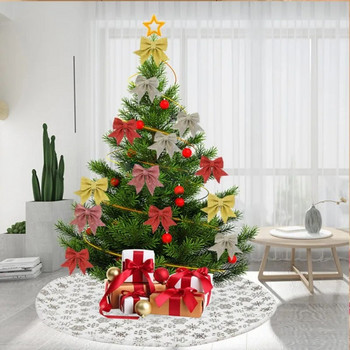 2τμχ Μεγάλοι φιόγκοι Χριστουγεννιάτικο δέντρο στολίδια παπιγιόν Δώρο Χριστουγεννιάτικο Χριστουγεννιάτικο εορταστικό στολισμό εσωτερικού χώρου Χριστουγεννιάτικη διακόσμηση Χριστουγέννων