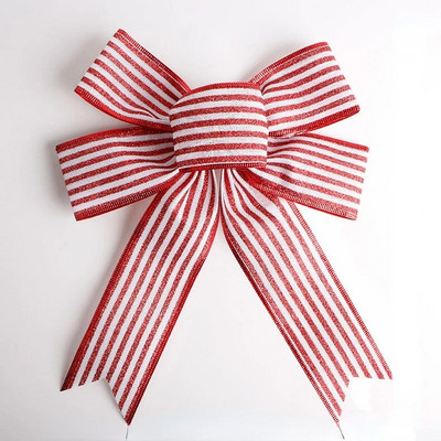 Big Bowknot Ziemassvētku rotājumi Ziemassvētku eglīšu rotāšanas festivāla ballīte Mājas Sniegpārsliņa Režģis Loka dāvana Priecīgus Ziemassvētkus 2021