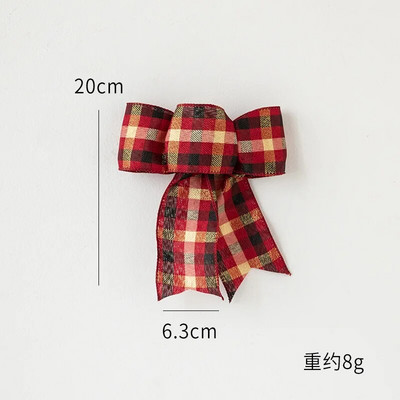 Novi božićni ukrasi Mašne Božićno drvce Privjesak Ukras Božićna/vjenčana/rođendanska poklon kutija Mašne Vrpca za pakiranje Blagdanski ukras