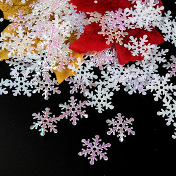 300 бр. Снежинки Зимна страна на чудесата Парти декорации Коледни изкуствени снежинки Сватбени коледни декорации от сняг