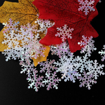 300 τμχ Snowflakes Χειμερινά στολίδια για πάρτι για τα Χριστούγεννα