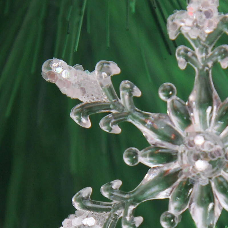 Božićni ukras u obliku pahuljica Reine Des Neiges Navidad Frozen Party Zimski dekor Copos De Nieve Zimski ukrasi za dom