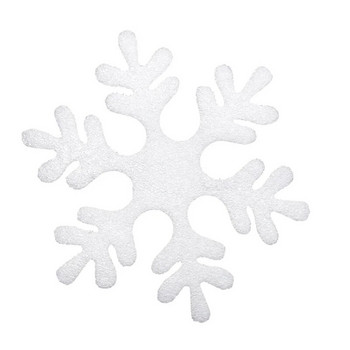 Νέα Διακοσμητικά νιφάδα χιονιού από αφρό Χριστουγεννιάτικα στολίδια κρεμαστά για χριστουγεννιάτικο δέντρο 7,8 ιντσών διαμέτρου νιφάδες χιονιού Διακόσμηση παραθύρου DIY Craft Snowflakes