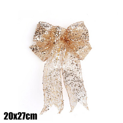 Kalėdų lankas Raudonas aksominis lankas Kalėdų eglutės puošmenos Ornamentas Didelis vainikas lankai Durų sienų dekoras Naujųjų metų Kalėdų vakarėlio dekoravimas