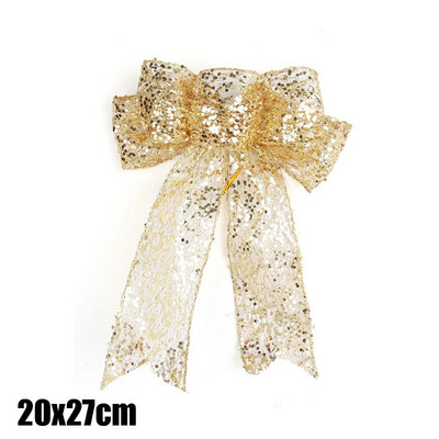 Kalėdų lankas Raudonas aksominis lankas Kalėdų eglutės puošmenos Ornamentas Didelis vainikas lankai Durų sienų dekoras Naujųjų metų Kalėdų vakarėlio dekoravimas