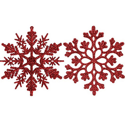 2023 Ευτυχισμένο το Νέο Έτος Πολύχρωμο πλαστικό Χαρούμενα Χριστούγεννα Διακοσμητικό μενταγιόν Χριστουγεννιάτικα στολίδια χριστουγεννιάτικων νιφάδων χιονιού