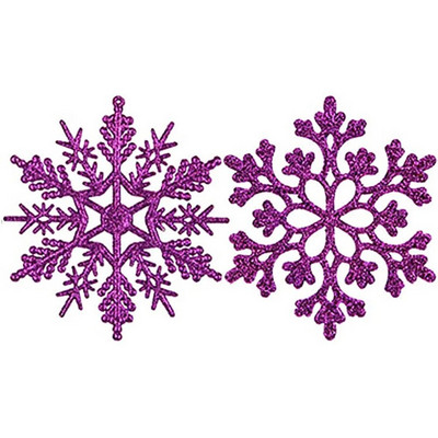 2023 Ευτυχισμένο το Νέο Έτος Πολύχρωμο πλαστικό Χαρούμενα Χριστούγεννα Διακοσμητικό μενταγιόν Χριστουγεννιάτικα στολίδια χριστουγεννιάτικων νιφάδων χιονιού