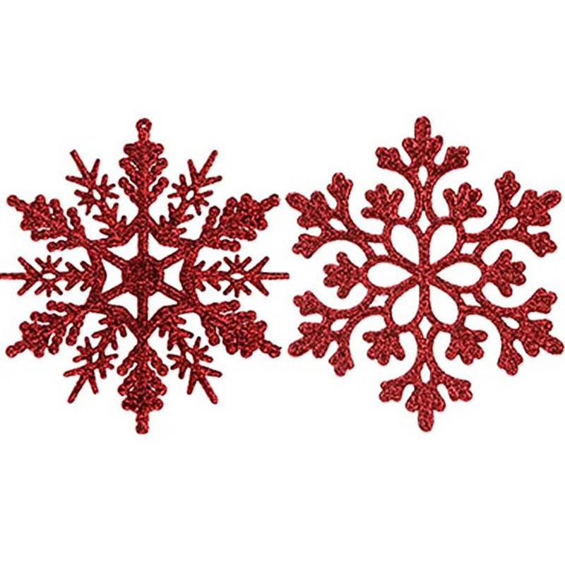 2023 Ευτυχισμένο το Νέο Έτος Πολύχρωμο πλαστικό Χαρούμενα Χριστούγεννα Διακοσμητικό μενταγιόν Χριστουγεννιάτικα στολίδια χριστουγεννιάτικων νιφάδων χιονιού