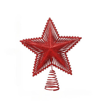 Χριστουγεννιάτικο δέντρο διακόσμηση με πεντάκτινα αστέρια 2024 Χαρούμενα Χριστούγεννα διακόσμηση σπίτι σκηνικό εμπορικού κέντρου Χριστουγεννιάτικες προμήθειες