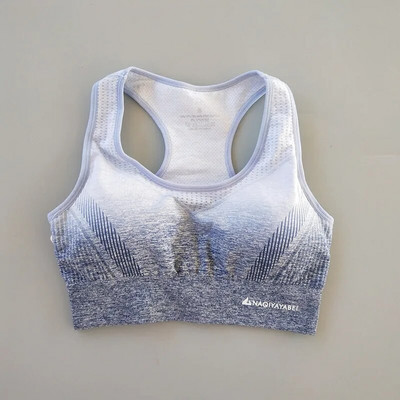 Komplekts Sieviešu Jogas Komplekts Vingrošanas Apģērbs Bezšuvju Gradienta Legingi Sporta krūšturis Crop Top Treniņa Sporta Uzvalks Sieviešu Fitnesa Komplekts Aktīvs Apģērbs