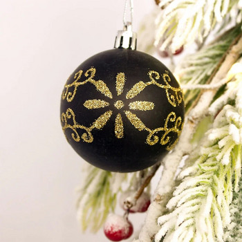 44 τμχ Μπάλες Χριστουγεννιάτικου Δέντρου Πολύχρωμες Χριστουγεννιάτικες Διακοσμήσεις Δώρο Μπάλα DIY Κρεμαστές χειροτεχνίες στολίδια Σετ για προμήθειες για πάρτι στο σπίτι