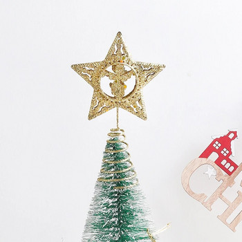 Χριστουγεννιάτικα στολίδια Love Star χριστουγεννιάτικο δέντρο Κορυφαία στολίδι αξεσουάρ για τη διακόσμηση σπιτιού Χριστουγεννιάτικα είδη Navidad Πρωτοχρονιά 2023