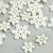 20gb Mākslīgie Ziemassvētku sniegpārsliņu sveķu sniegpārslas ar mirdzošu plakanu muguru, DIY Amatniecības Ziemassvētku rotājums Jaunais gads mājām Noel