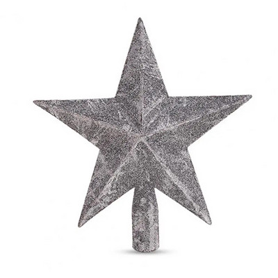 Božićna svjetlucava gornja zvijezda Izvrsna božićna jelka Vrh božićne jelke Star božićno drvce Dekoracija doma Navidad