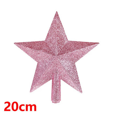 „Navidad“ 2023 m. Kalėdų eglutės viršaus dovanos Kalėdų papuošimai namams Auksiniai blizgantys žvaigždžių pakabukai, papuošalai Naujieji 2024 m.