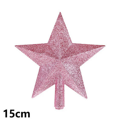 „Navidad“ 2023 m. Kalėdų eglutės viršaus dovanos Kalėdų papuošimai namams Auksiniai blizgantys žvaigždžių pakabukai, papuošalai Naujieji 2024 m.