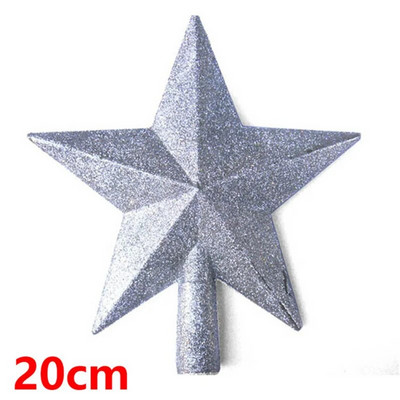 „Navidad“ 2023 m. Kalėdų eglutės viršaus dovanos Kalėdų papuošimai namams Auksiniai blizgantys žvaigždžių pakabukai, papuošalai Naujieji 2024 m.