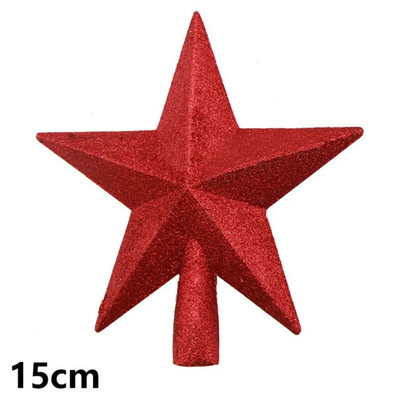 „Navidad“ 2023 m. Kalėdų eglutės viršaus dovanos Kalėdų papuošimai namams Auksiniai blizgantys žvaigždžių pakabukai, papuošalai Naujieji 2024 m.