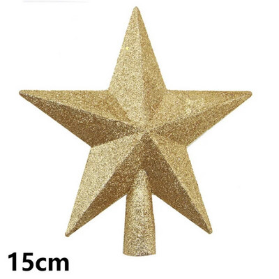 „Navidad“ 2023 m. Kalėdų eglutės viršaus dovanos Kalėdų papuošimai namams Auksiniai blizgantys žvaigždžių pakabukai, papuošalai Naujieji 2024 m.