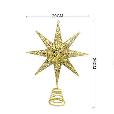 KARSTĀ Ziemassvētku eglīte Iron Star Ziemassvētku rotājumi Mājas Ziemassvētku rotājumi Navidad Jaunais gads 2023 Natal Noel mājas dekorēšana