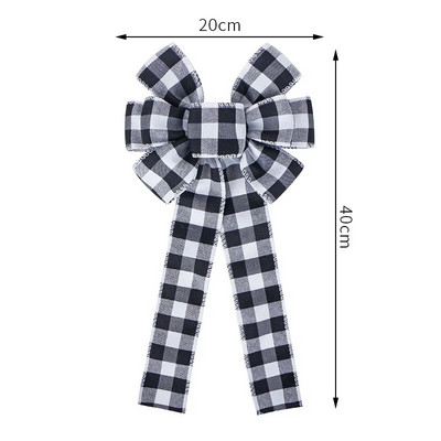 Lina rūtaini Ziemassvētku eglīšu rotāšanas banti amatniecībai Roku darināti banti Ziemassvētku vītnes vainagu logu dekori matu bantītes dāvanu bantes