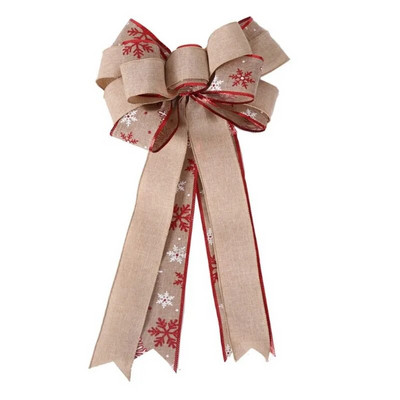 Božićni ukrasi 2024. 46CM leptir mašna za božićno drvce Dekoracija Božićne teme Božićni party pribor Novogodišnji ukrasi Božićne leptir mašne