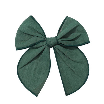 1 kom 5,7 inča Cheer Bowknot ukosnica Klasična karirana božićna boja kopče za kosu Ručno izrađene za djecu Dodaci za kosu za djevojčice