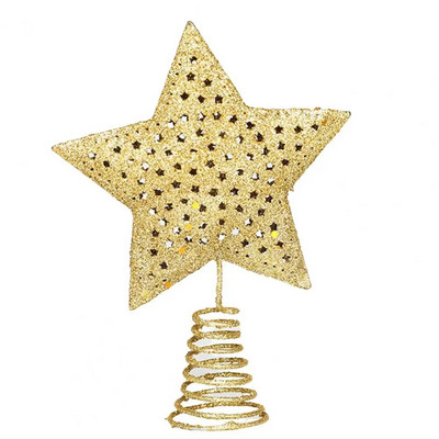 Svjetlucava zvijezda na vrhu božićnog drvca Božićni ukras Zvijezda petokraka/Elk Svjetlucavi vrh božićnog drvca Božićni ukras za dom