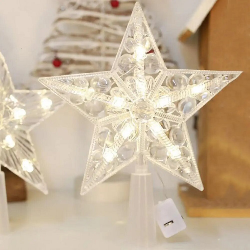 Ziemassvētku eglīšu rotājumi Top zvaigznes LED gaismas lampas Ziemassvētku rotājumi mājām Ziemassvētku eglītes Jaunais gads 2023 Navidad Natal Noel