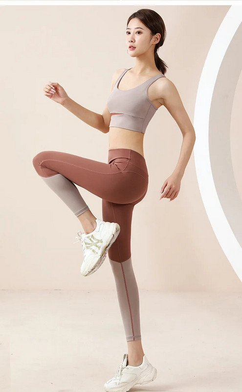 2023-as nyári sport szett Jóga viselet Női öltöny fitneszhez 2 részes felszerelés Sport melltartó női leggings Push Up ruházat sportruházat