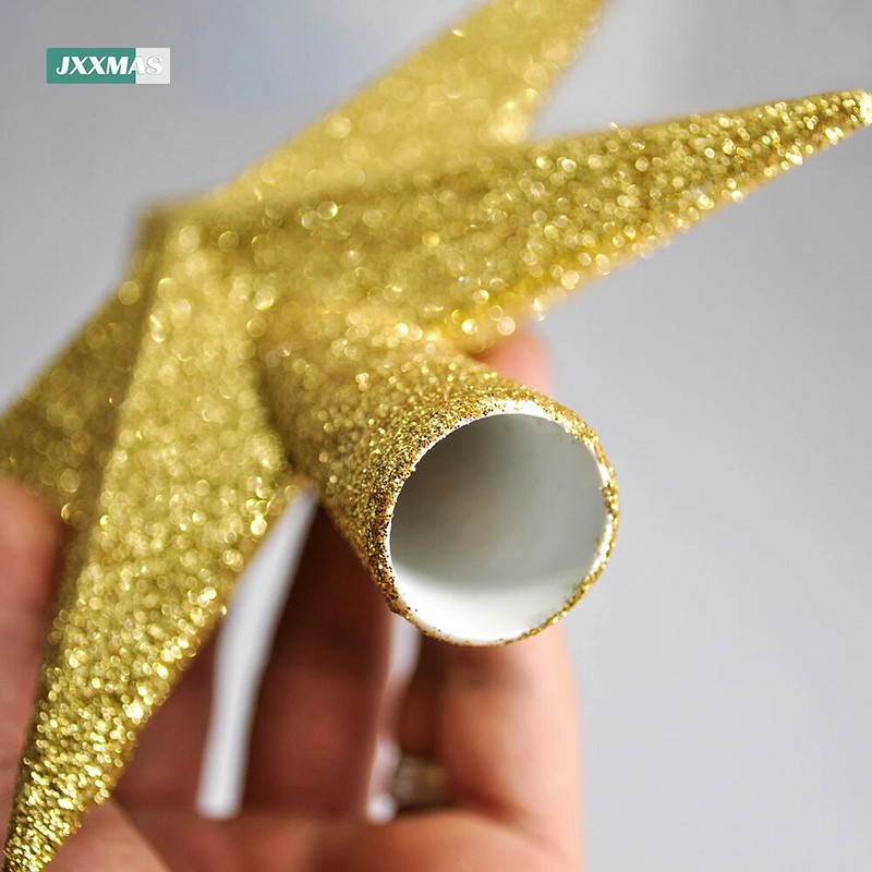 Auksinės ir sidabrinės raudonos spalvos eglutės kalėdiniai papuošalai namams Kalėdų eglutės papuošalai Navidad Naujieji 2023 m. Natal Noel