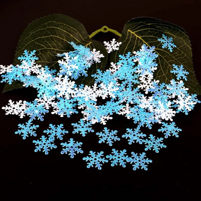 280vnt 2cm Kalėdų snaigės konfeti Kalėdų eglutės papuošalai Žiemos vakarėlio vestuvių stalo puošmena Kerst Decoratie Navidad 2022