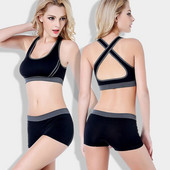 2 kom/set Novodošli Odjeća za teretanu Odjeća za vježbanje Ženski set za jogu Sportska odjeća Odijelo za fitness Sportski grudnjak Sportska oprema Grudnjak za jogu