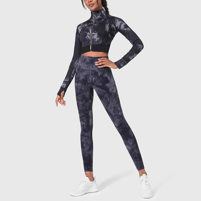 Női jóga szett edzőtermi ruházat női sport fitnesz ruha futóruházat jóga felső+ leggings női varrat nélküli edzőtermi jóga melltartó öltönyök XS-XL