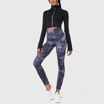 Női jóga szett edzőtermi ruházat női sport fitnesz ruha futóruházat jóga felső+ leggings női varrat nélküli edzőtermi jóga melltartó öltönyök XS-XL