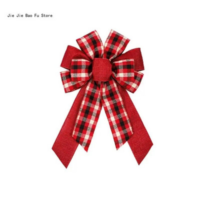 E8BD Mašna za božićno drvce za blagdanske ukrase Izvrsna za zamatanje darova