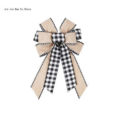 E8BD Mašna za božićno drvce za blagdanske ukrase Izvrsna za zamatanje darova