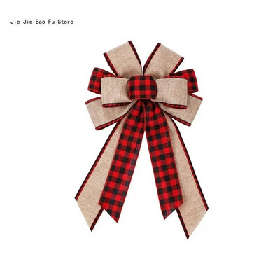 E8BD Mašna za božićno drvce za blagdanske ukrase Izvrsna za zamatanje darova