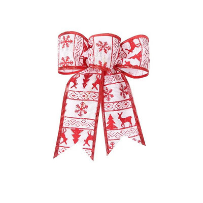 1PC Božićni blagdanski ukrasi Mašnice Ukrasni vijenac za božićno drvce Mali dodaci s mašnama Pribor za kućnu radinost