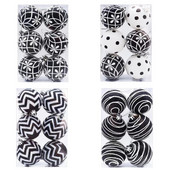 6GAB 6CM Ziemassvētku bumbu rotājums Ziemassvētku eglītes piekarināms kulons Ornamnet festivāla dekors