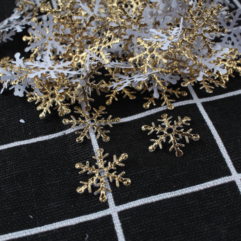 300 komada/pakiranje! Snježne pahulje Božićni ukras Božićno drvce Viseća dekoracija Blagdanski vrt Božićna svadba Pahuljica