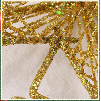 20/25CM метална коледна елха със звезда с лъскава златна повърхност с пет лъча звезда Доставки Коледен новогодишен орнамент