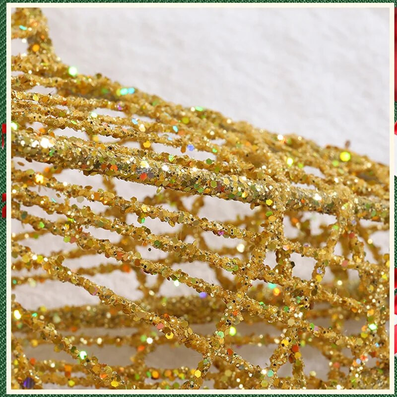 Metalna zvijezda na vrhu božićnog drvca od 20/25 cm, sjajna zlatna površina, vrh petokrake zvijezde, oprema za božićno-novogodišnji ukras